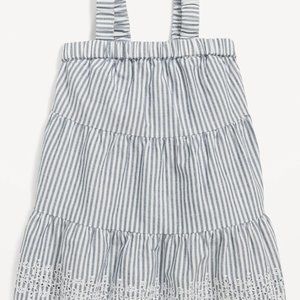 Old Navy Sleeveless Striped Tiered Dress for Baby